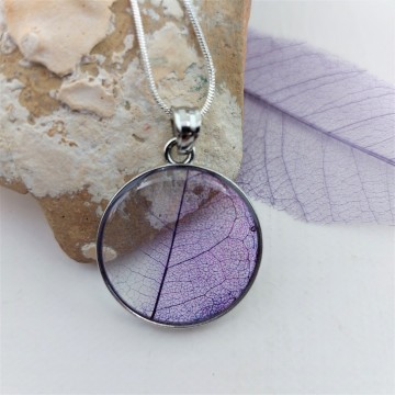 Ronde boomblad hanger