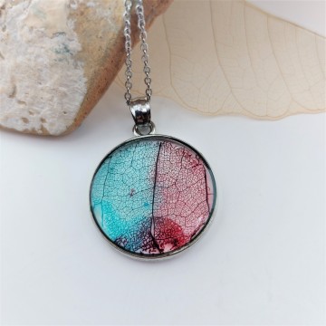 Linde blad skelet hanger