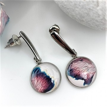 bloemen steek oorbellen