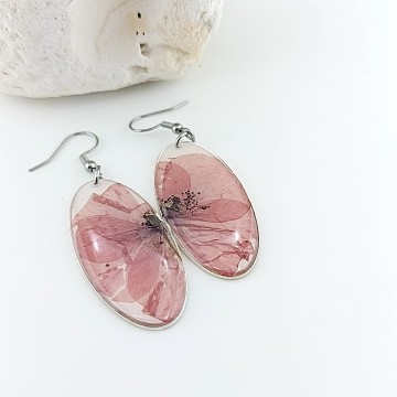 Oorbellen met Klaproos