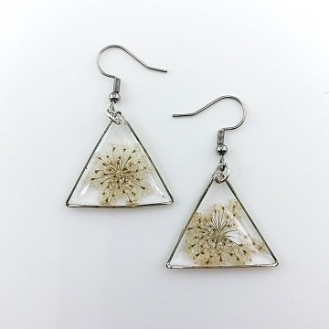 Echte bloemen sieraden