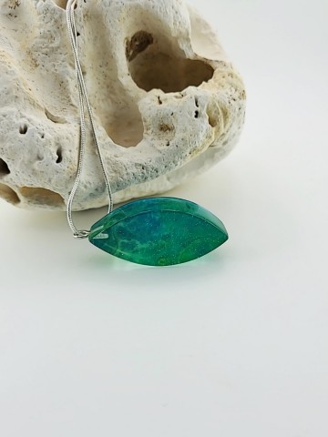 Groene epoxy hars hanger