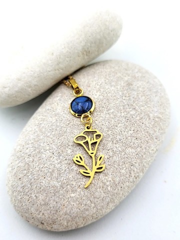 Geboorte kleur Baja blauw