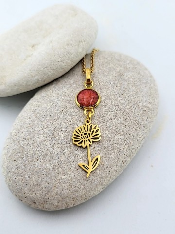 Geboorte bloem november Chrysantt