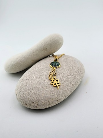 Geboorte hanger Mei goud