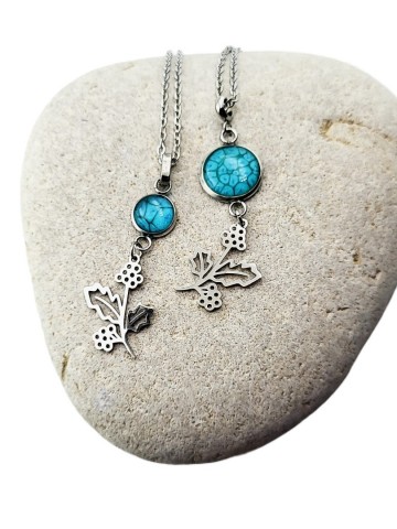 Geboorte kleur December Pagode blauw