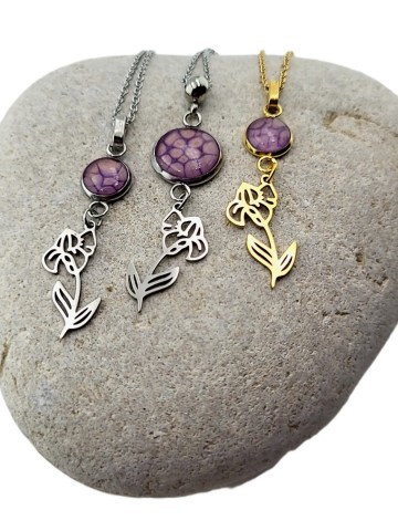 Geboorte bloem hanger Iris