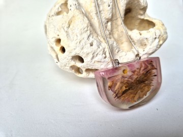 Gedroogde bloem sieraden