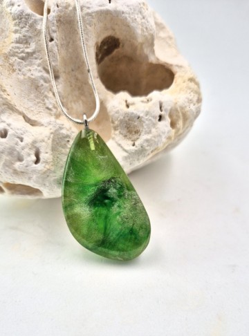 Groene metallic hanger