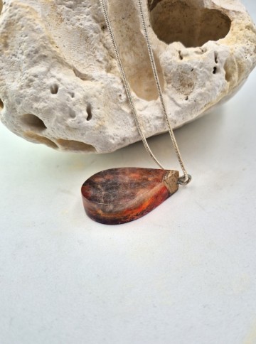 Hars sieraden met hout