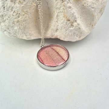 Natuurlijke hanger met bladnerf