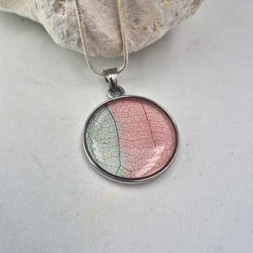 Metalen blad skelet hanger