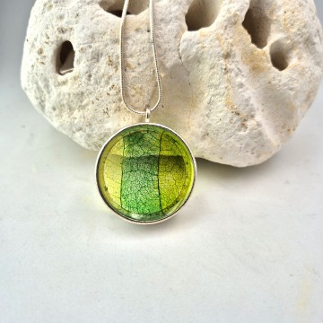 Geel groene bladnerf hanger