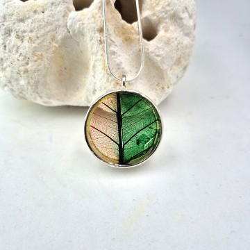 Groen roze blad hanger