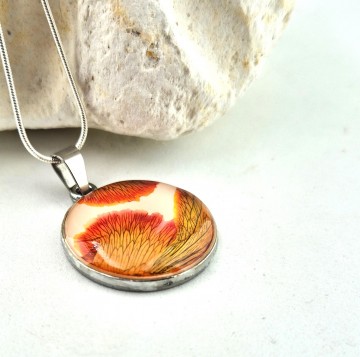 Gedroogde bloemen met epoxy