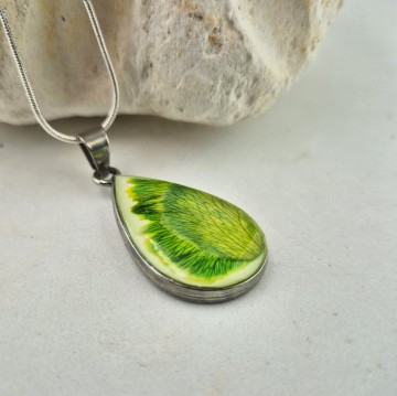 Groene hanger met Anjer