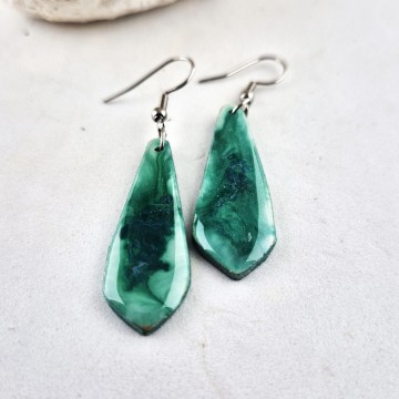 Oorbellen met rvs haak