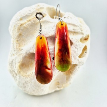 Hand geschilderde oorbellen