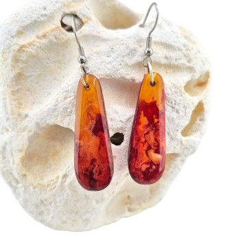 Oorbellen met rvs haak