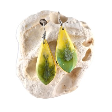 Oorbellen met een rvs haak