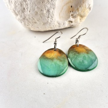 Ibiza style oorbellen