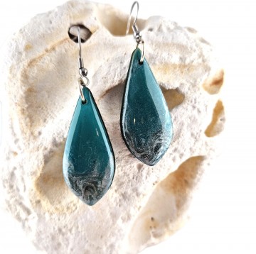 Houten lichtgewicht oorbellen