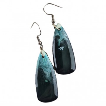 Langwerpige oorbellen