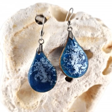 Druppel hang oorbellen