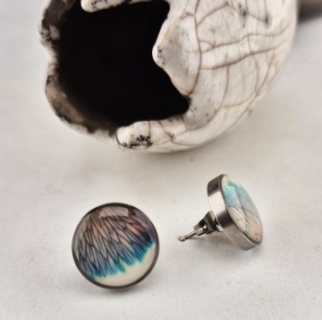 Meerkleurige oorbellen