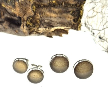 Champagne kleurige steekoorbellen