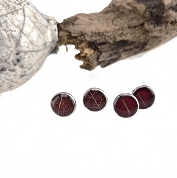 Hars bloem bladnerf oor knopje