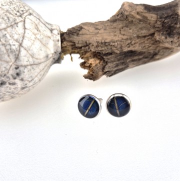 Bladnerf steek oorbellen