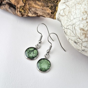 Geboorte kleur oorbellen met haak