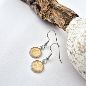 Geboorte kleur oorbellen Juni Espen goud