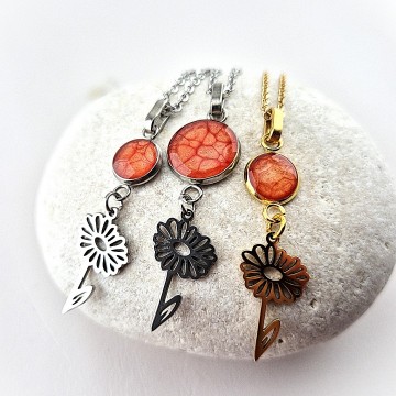 Hanger rvs met cayenne rode epoxy