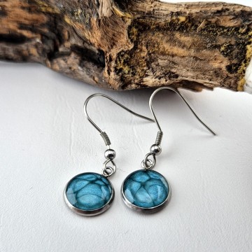 Kleurige oorbellen met haak