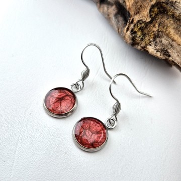 Geboorte bloem kleur oorbellen