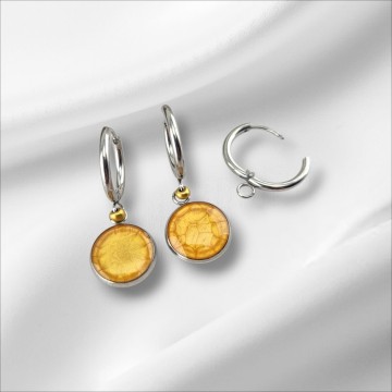 Handgemaakte oorbellen met haak