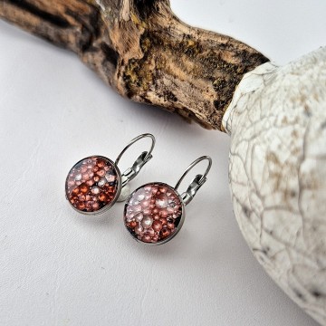 Cabochon oorbellen met epoxy