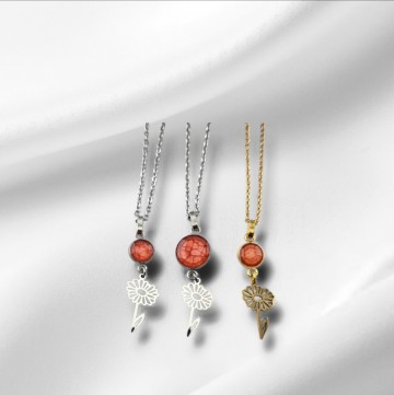 Geboorte bloem sieraden april